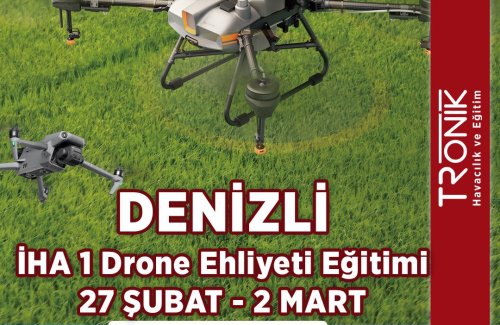 Denizli Drone Ehliyeti Eğitimi