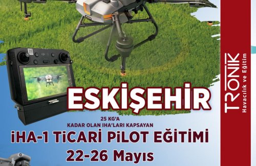 Eskişehir Drone Ehliyeti Eğitimi İHA 1